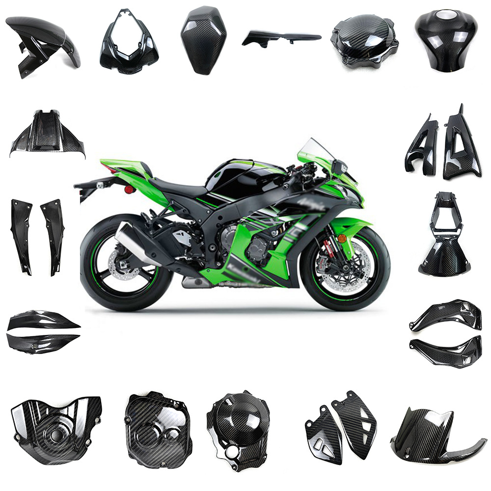 2016+ Kawasaki ZX10R Carbon Fiber Replacement Parts Wholesale