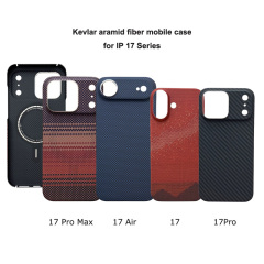 Kevlar Aramid Fiber Mobile Phone Cases for iPhone 17 Series