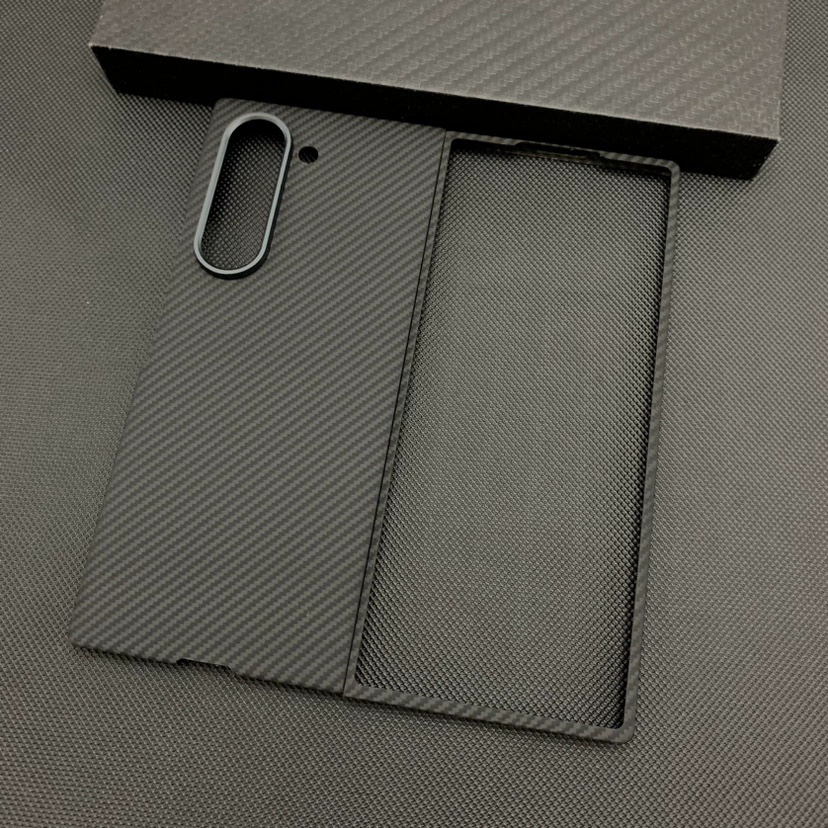 Kevlar aramid fiber mobile phone case for Samsung Z fold 7