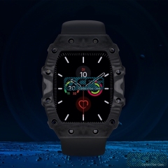 Customization Service of Forged Carbon Fiber Watch Frames, CNC Machining Service.