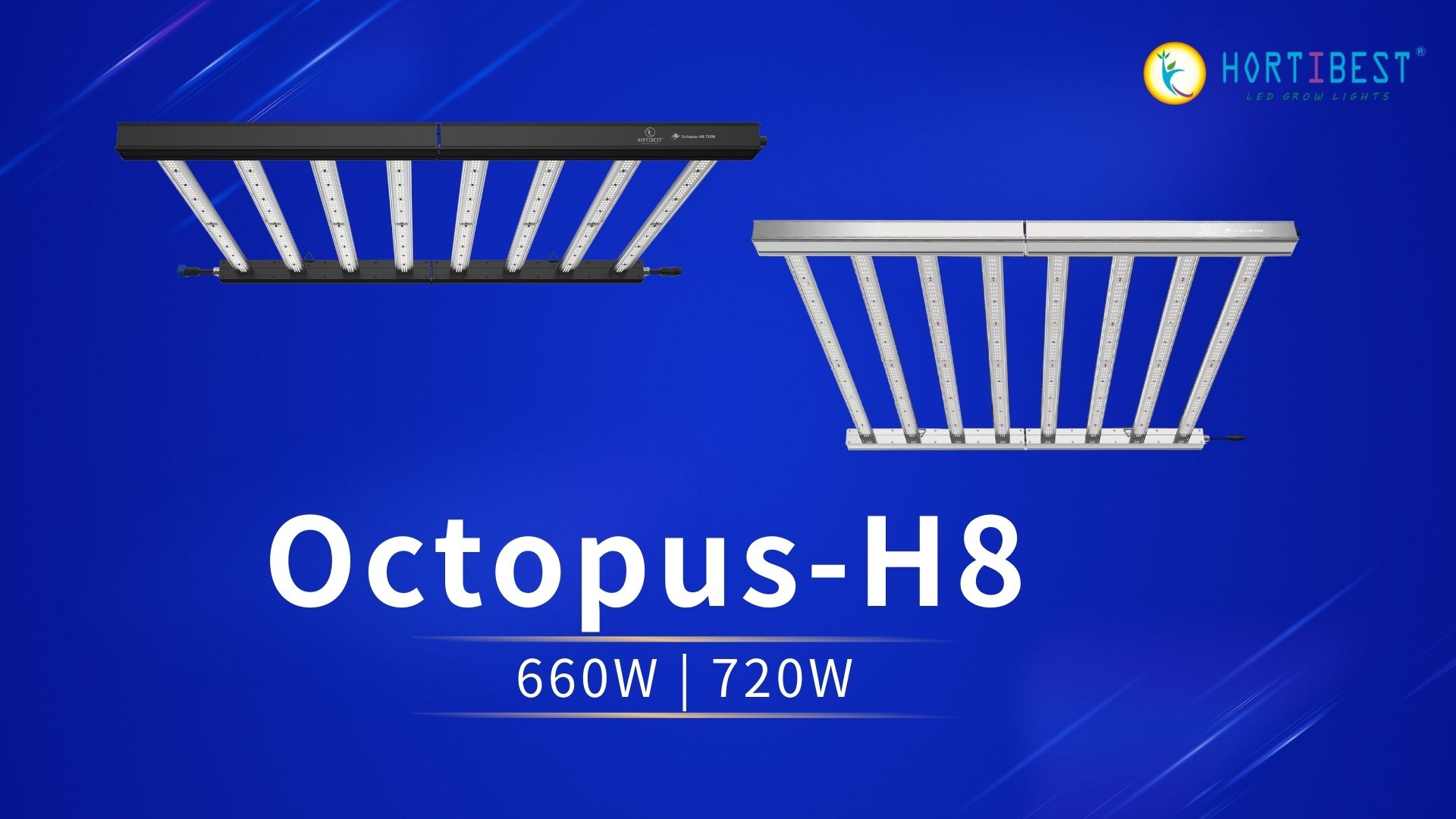 Octopus-H8 LED Grow Light for Spring Cultivation