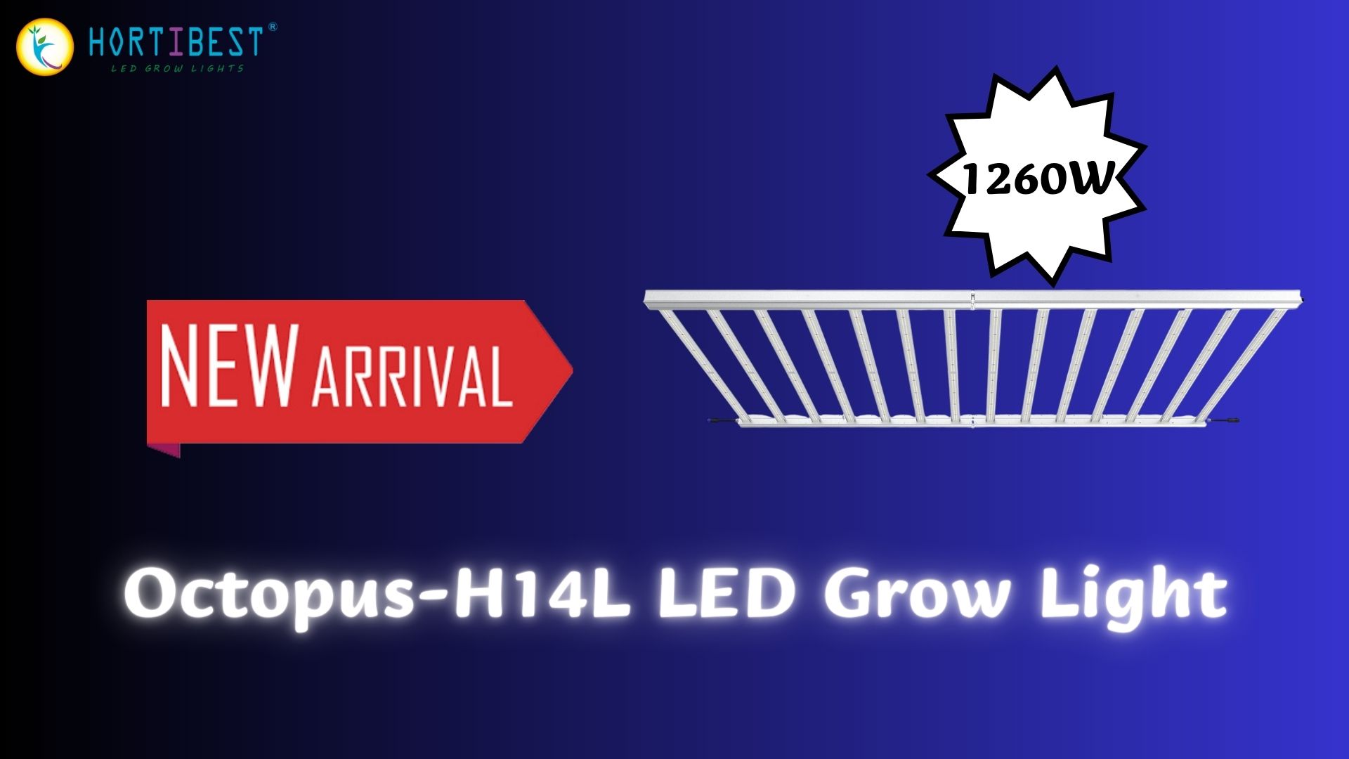 New Arrival: 1260W Octopus-H14L LED Grow Light