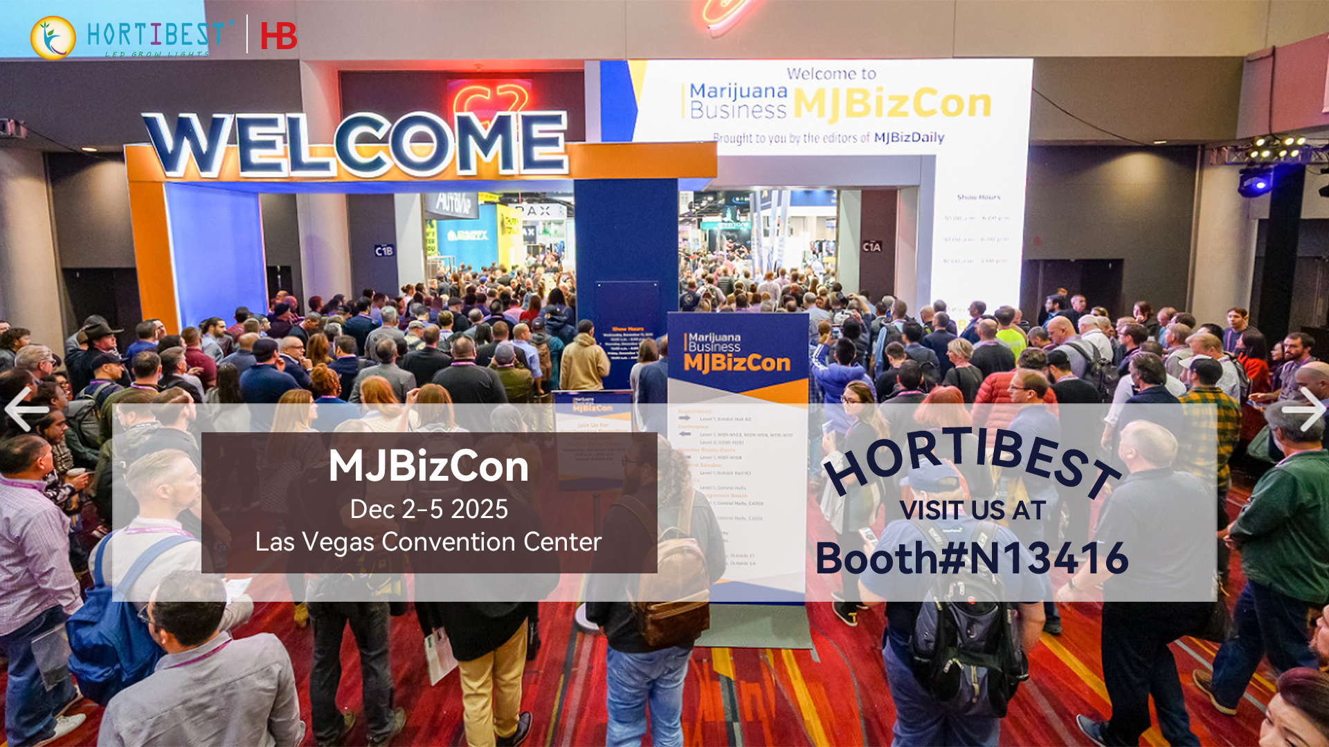 You're Invited: Meet Hortibest at MJBizCon 2025