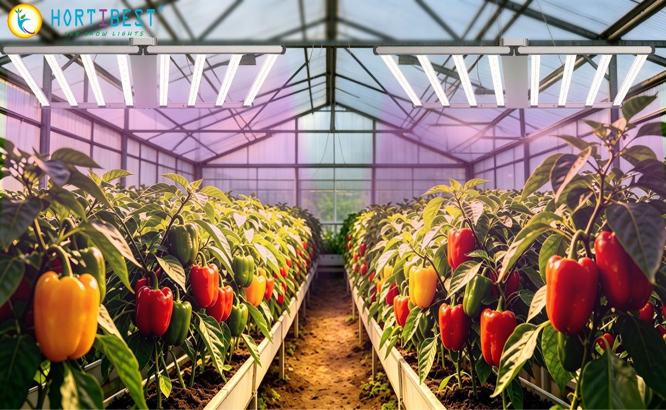 Far-Red Lighting Fixes Low-Light Fruit Drop for Bell Pepper Greenhouses