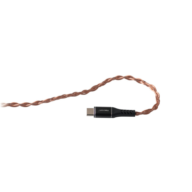 TINHiFi TC01 USB Type-C Single Crystal Copper IEM Cable