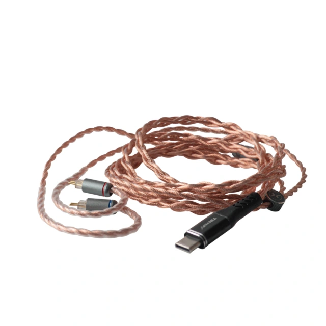 TINHiFi TC01 USB Type-C Single Crystal Copper IEM Cable