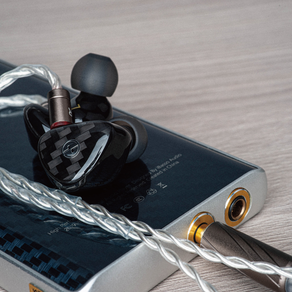 TINHIFI C3 Hifi Earphone N52 Magnet Semi-custom Design In Ear Monitors with 2pin Interchangeable Cable IEM Headphones