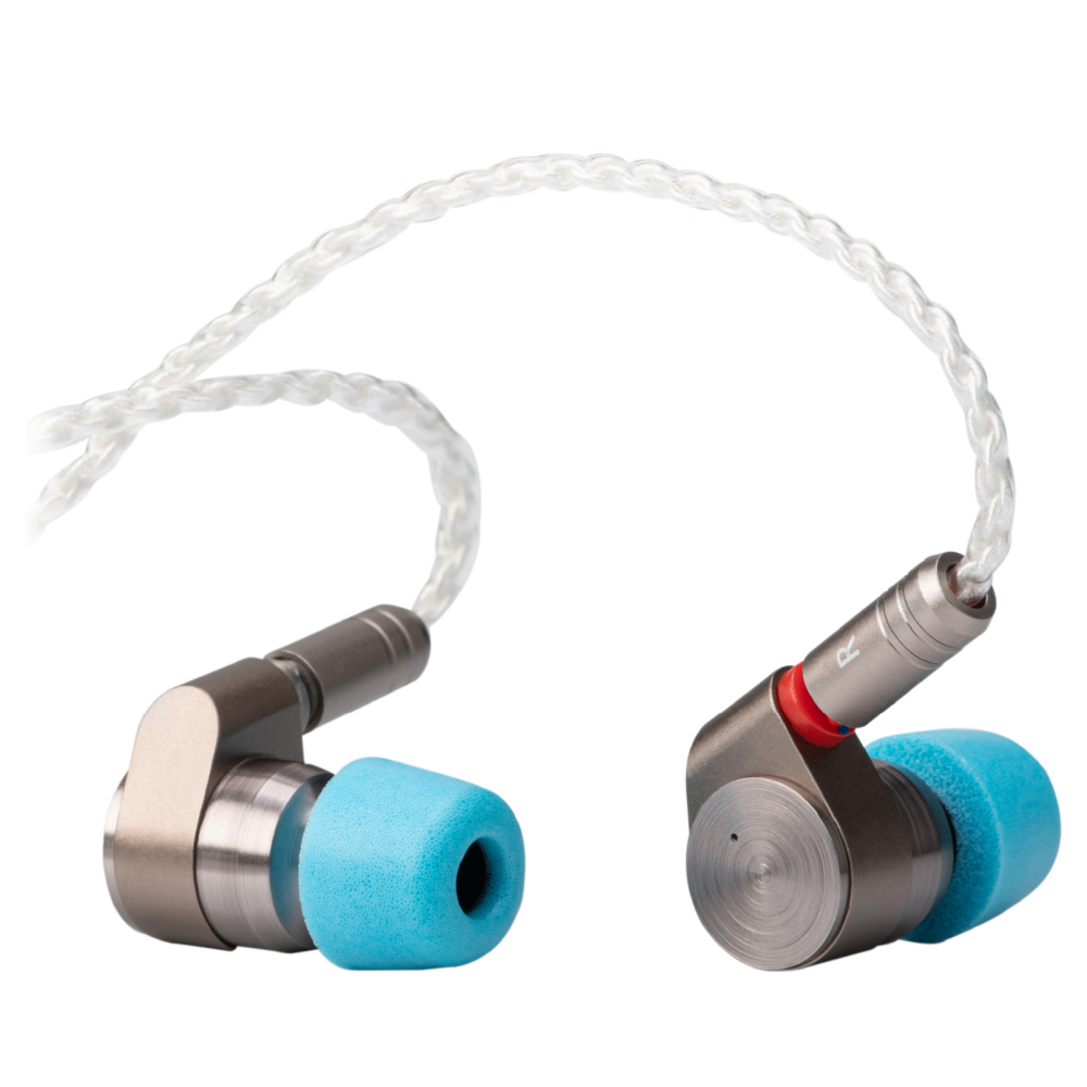 TINHIFI T2 earbuds, with dual dynamic drivers, deliver light tuning and moderate low frequency for clear sound. Silver metal with tank-like durability, ultra-reliable, and a detachable cable for tangle-free portability. Classic Hi-Fi audio, perfect for FS