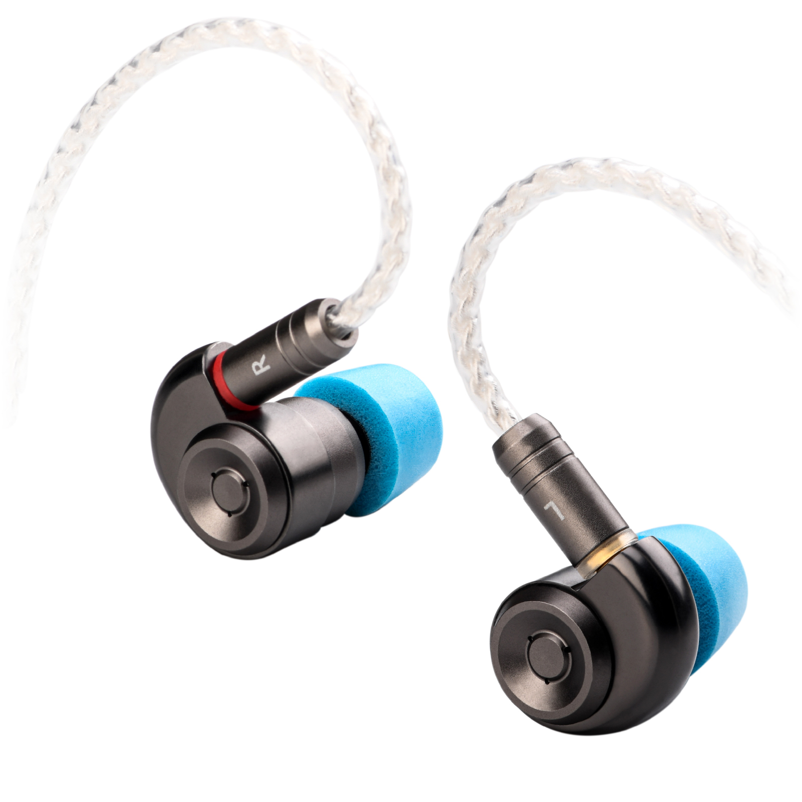 TINHIFI T2 MKIII Wired HiFi Earphones – Dual Dynamic Driver IEMs with Precision-Tuned Acoustic Engineering, Detachable MMCX Cable, Durable Metal Shell – Ideal for DJs, Audiophiles, Studio Monitoring & Gaming