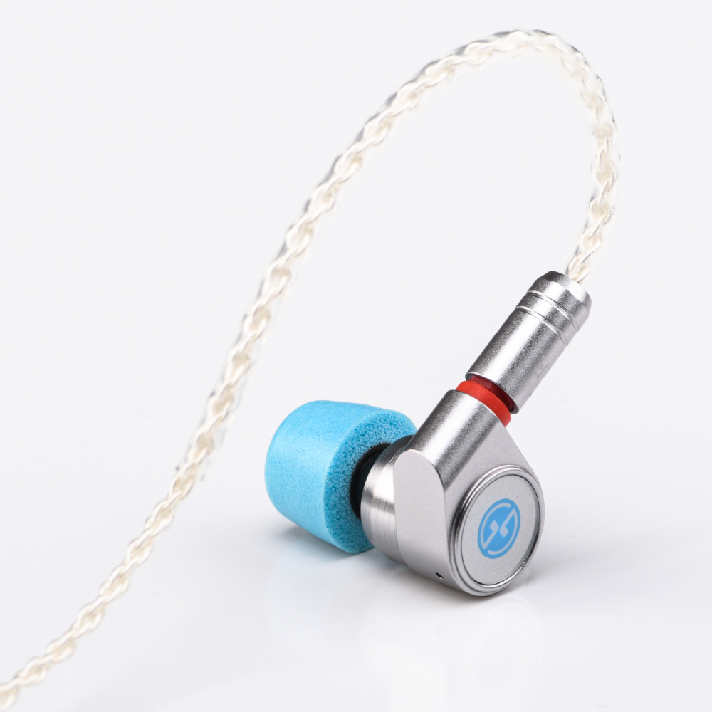 TINHIFI T2 DLC Dual Dynamic Driver Metal IEM Earphones – CNC Precision Silver In-Ear Headphones with Interchangeable MMCX Cable, Powerful Rhythm Bass, HiFi Wired Earbuds for Music & Gaming | $49