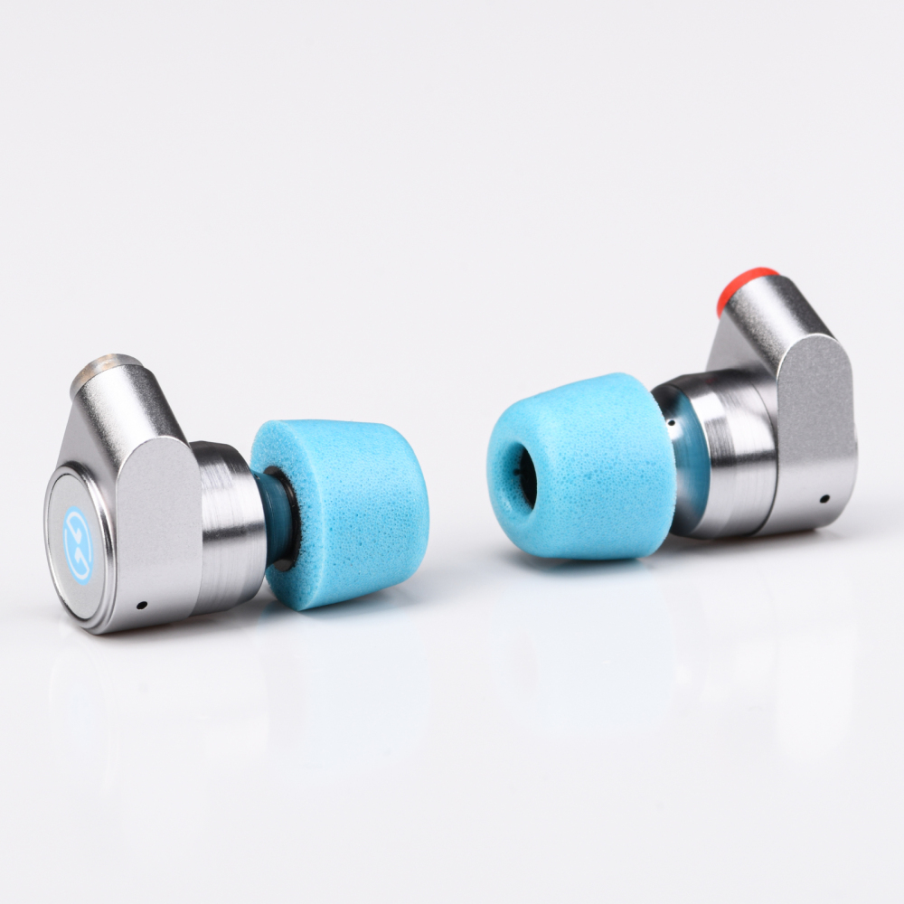 TINHIFI T2 DLC Dual Dynamic Driver Metal IEM Earphones – CNC Precision Silver In-Ear Headphones with Interchangeable MMCX Cable, Powerful Rhythm Bass, HiFi Wired Earbuds for Music & Gaming | $49