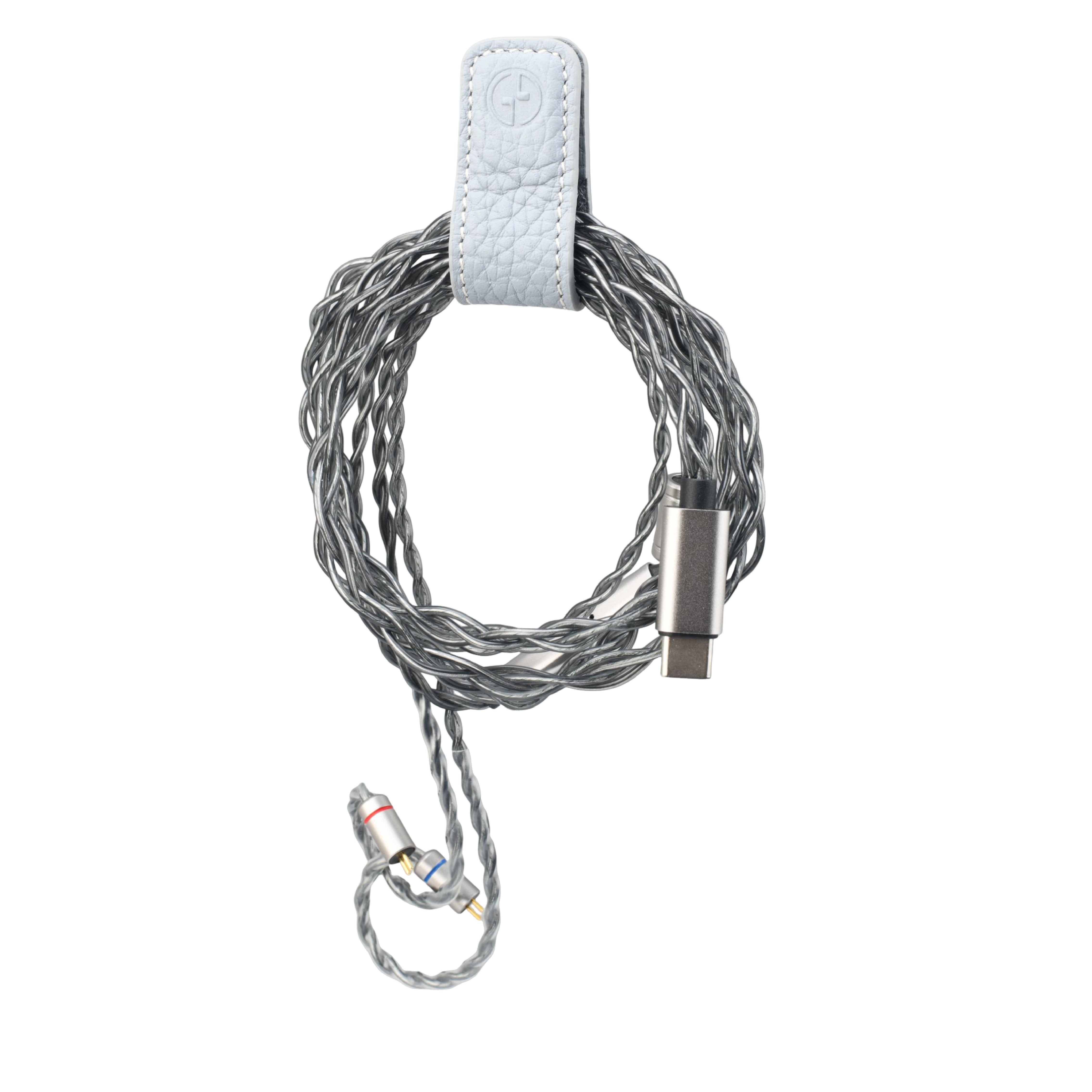 Premium French Calf Leather Cable Slider for Hi-Fi In-Ear Monitors