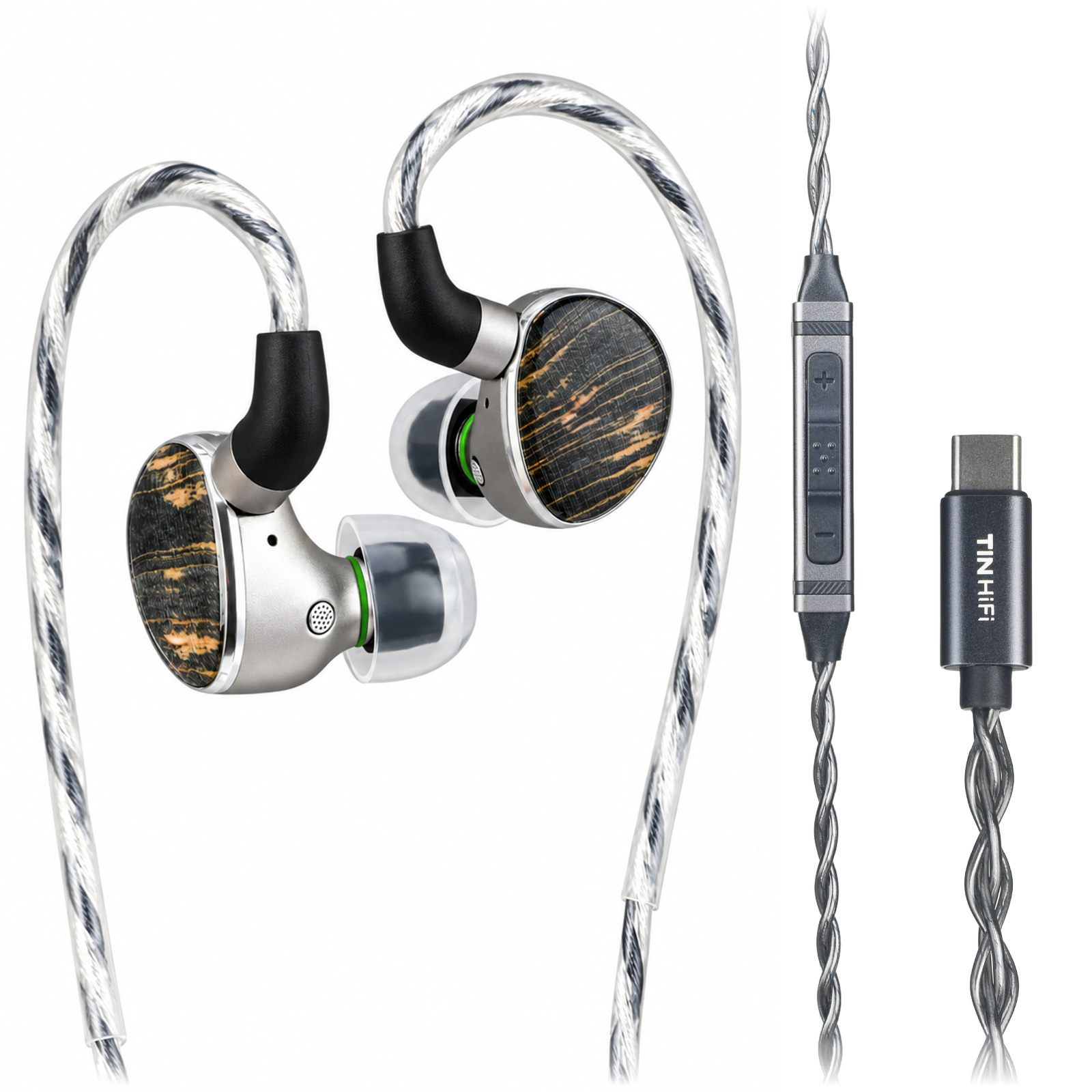 TINHIFI T6 Hybrid IEM – Balanced Sound, Dynamic + Planar Drivers