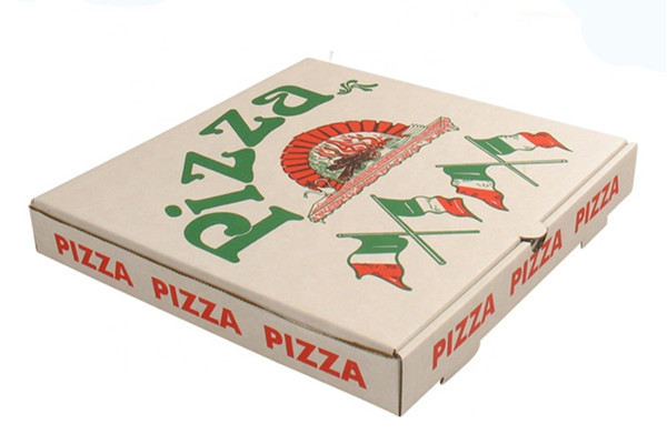 cardboard pizza box