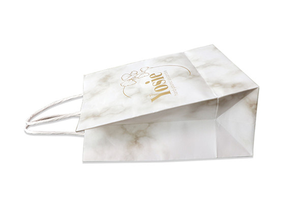 white paper bag