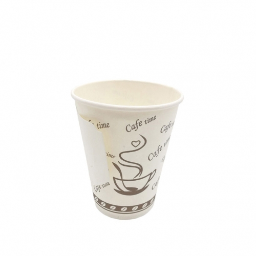 Tasse à café en papier jetable imprimée personnalisée 9OZ