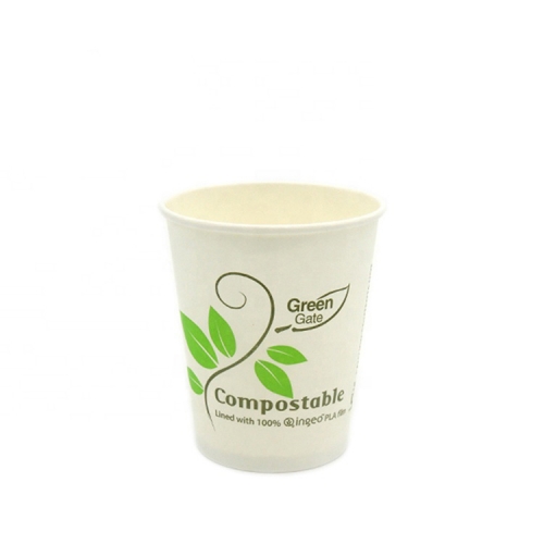 ပူပူနွေးနွေးသောက်ရန် Biodegradable ကော်ဖီစက္ကူခွက်ျား