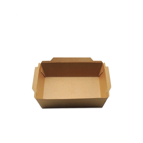 Коробка для упаковки пищевых продуктов из крафт-бумаги 900 мл