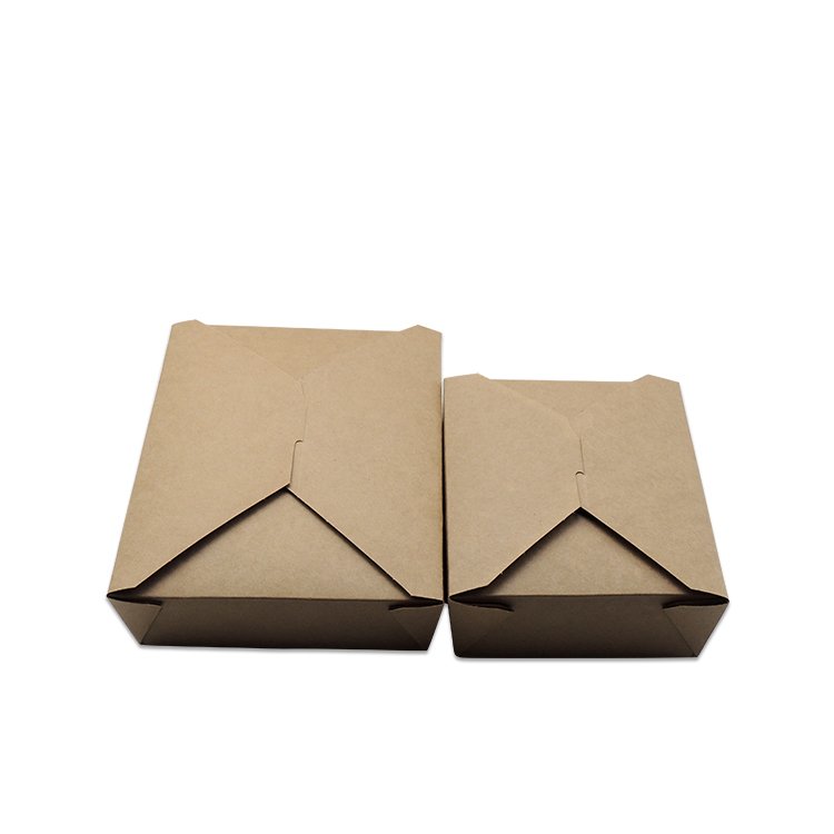 1000ml Kraft Food Packaging Box