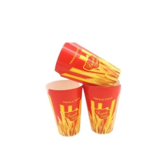 paper package container Eco-friendly French fries cup
