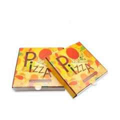 Take Out gewellte 6-Zoll-Pizzakartons bedruckt