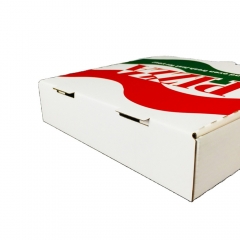 12 इंच OEM डिस्पोजेबल खाद्य पिज्जा बॉक्स फास्ट फूड पेपर पैकेजिंग