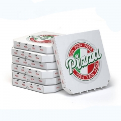 Caja de cono de pizza Caja de pizza triangular compostable