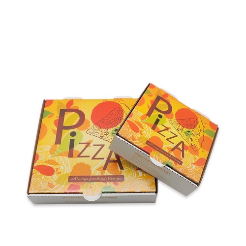 Cajas de pizza a granel desechables de dise?o personalizado