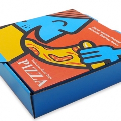 упаковка коробка для пиццы Низкая цена Высококачественные коробки для пиццы на заказ