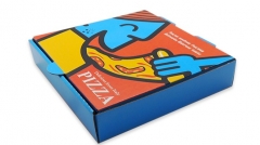Коробка пиццы высокого качества поставщика Китая изготовленная на заказ для еды