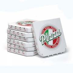 การออกแบบกล่องพิซซ่าที่ดีที่สุด Take Away กล่องบรรจุพิซซ่าสำหรับอาหารจานด่วน