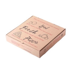 Envases de pizza de papel kraft OEM disponibles con de alta calidad