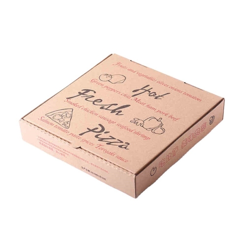 OEM kraft paper pizza containers disposable with high quality