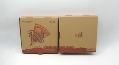 Χονδρικό υψηλής ποιότητας Kraft Paper Pizza Box Plain