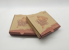 Pizza Boxes Food Grade Προσαρμοσμένη εκτύπωση Best Pizza Box Design