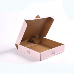 Boîte à pizza chaude rose Boîte à papier pour dinde/pizza