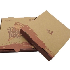 12-дюймовая коробка для пиццы, 100% экологически чистая, напечатанная на заказ коробка для пиццы