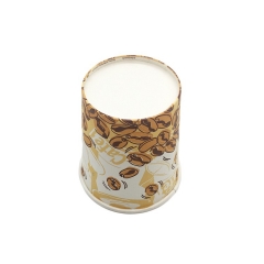 음료를 위한 6.5 온스 일회용 절연 골판지 단일 벽 종이 커피 컵