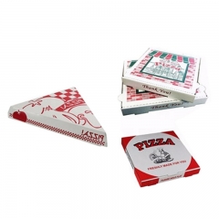 Caja de cono de pizza Caja de pizza triangular compostable