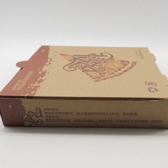 बायोडिग्रेडेबल कम्पोस्टेबल पिज्जा बॉक्स नालीदार बोर्ड पिज्जा बॉक्स