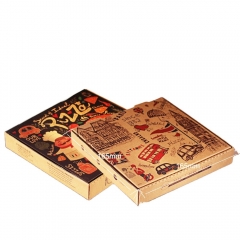 चीन पिज्जा पेपर बॉक्स से बायोडिग्रेडेबल 6 इंच डिस्पोजेबल थोक खरीदें