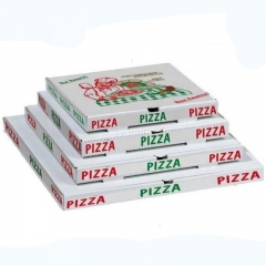 mejor dise?o de caja de pizza Caja de embalaje de pizza para llevar para comida rápida