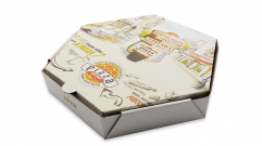 Pizzakarton individuell bedrucktes Design Sechseck Pizzakarton Hohe Qualit?t