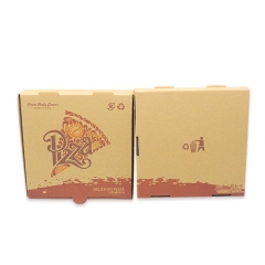 China supplier Cheap Kraft Paper Pizza Box 12 inch