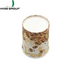 6.5oz Degradable Paper Cups Single Wall Coffee Cup