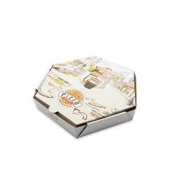 cajas de pizza de papel impresas personalizadas de 10 pulgadas para la venta