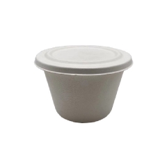 Tazza da Zuppa di Canna da Zucchero 750ML con Coperchio