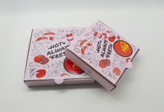Caja de pizza impresa personalizada de 16 pulgadas Caja de pizza para el mercado europeo