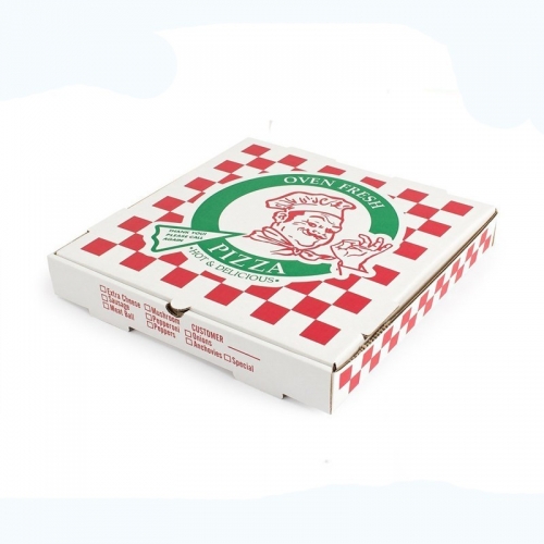 thiết kế hộp bánh pizza tốt nhất Hộp đóng gói bánh pizza mang đi cho thức ăn nhanh
