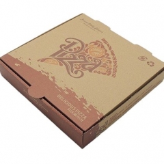 Pizza Boxes Food Grade Προσαρμοσμένη εκτύπωση Best Pizza Box Design